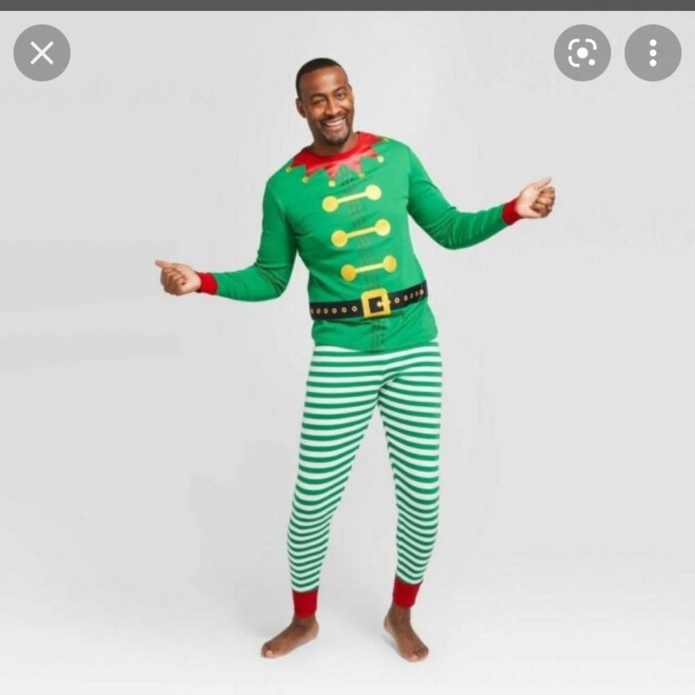 Men’s holiday pajamas size 2xb